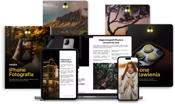 Podręcznik - Kompletny kurs fotografii iPhone'm + bonusy
